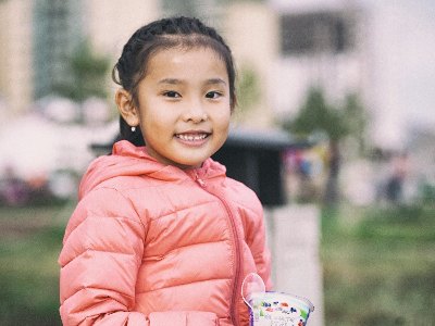 백혈병을 이겨낸 소녀의 콘서트 관람